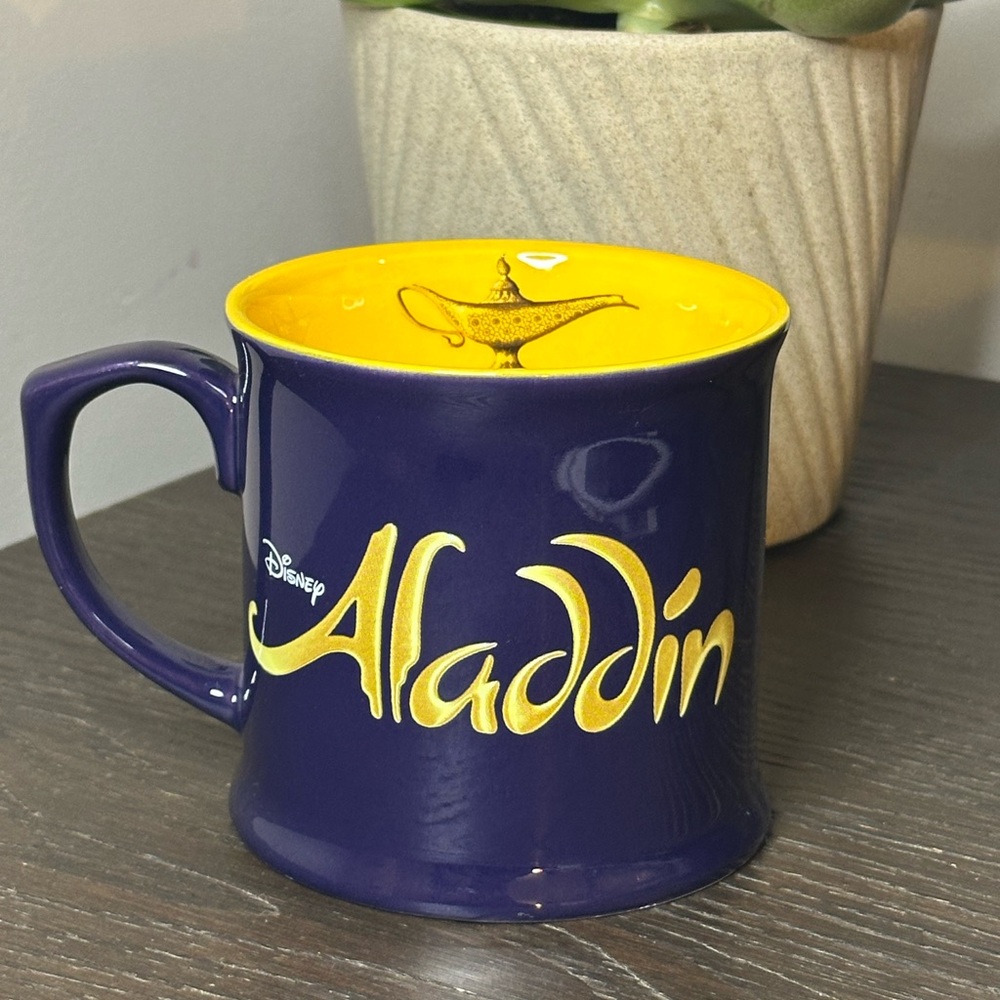 Disney Aladdin Dark Blue and Gold Mug